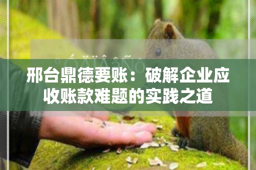 邢台鼎德要账：破解企业应收账款难题的实践之道