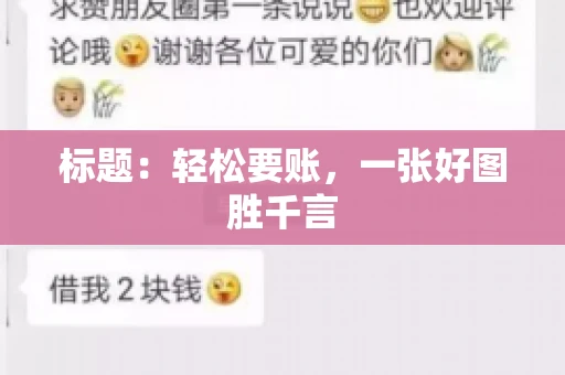 标题：轻松要账，一张好图胜千言