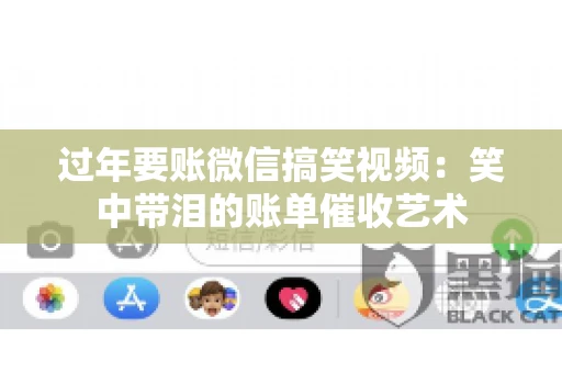 过年要账微信搞笑视频：笑中带泪的账单催收艺术